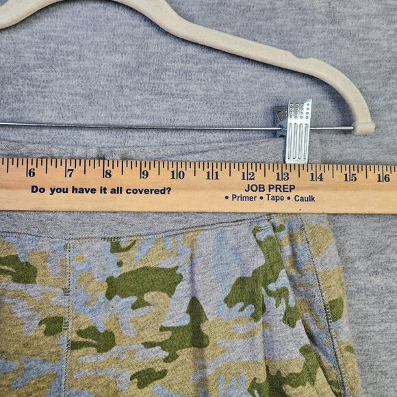 Uniqlo Sprz NY Andy Warhol Green Gray Camo Pull-on Jogger Women's Size S - Picture 5 of 8